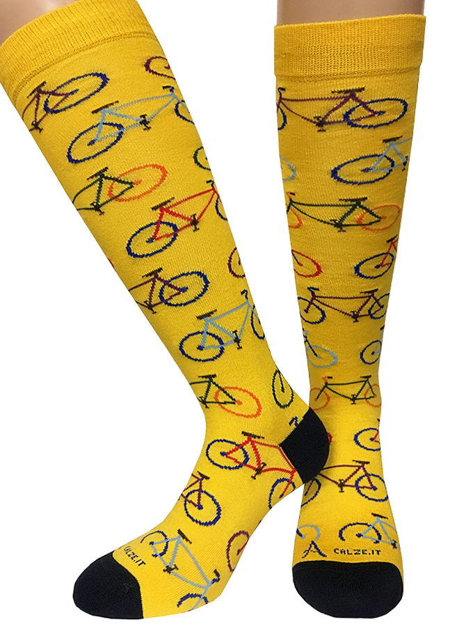 Ion Logo Calze Ciclismo Uomo - Nero 2022 - Anatomiche In Lana Merino - Taglie 35-38, 39-42, 43-46